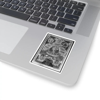 unknown - Manjushri - 17th–18th century - STICKER Vinyl Kiss-Cut Decal