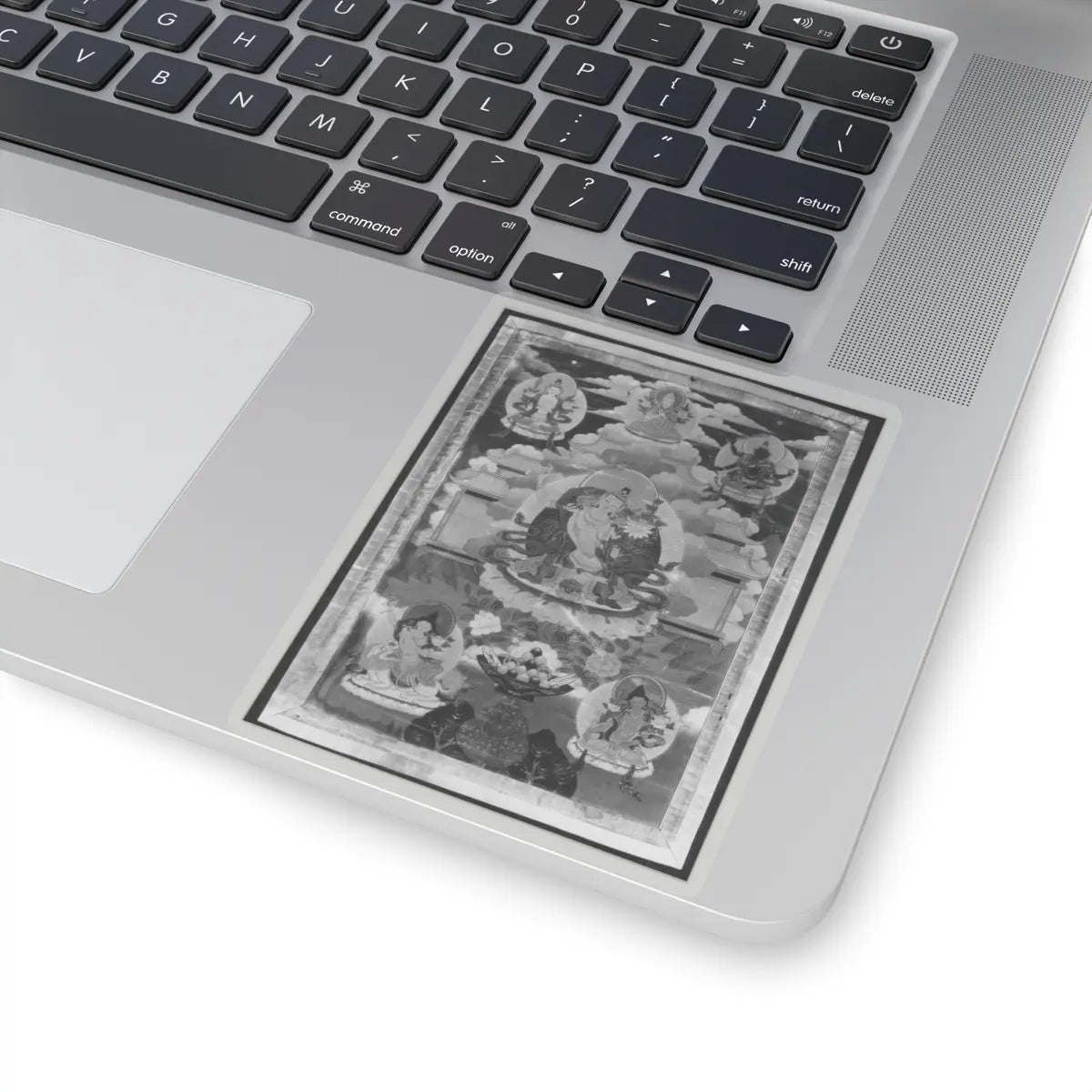 unknown - Manjushri - 17th–18th century - STICKER Vinyl Kiss-Cut Decal