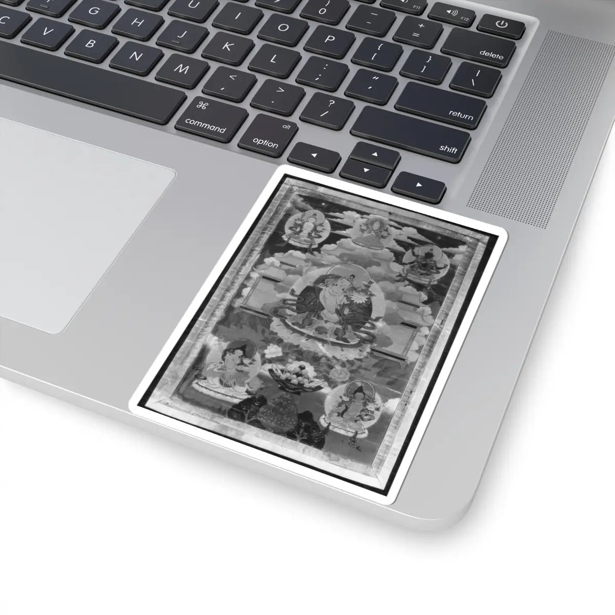 unknown - Manjushri - 17th–18th century - STICKER Vinyl Kiss-Cut Decal