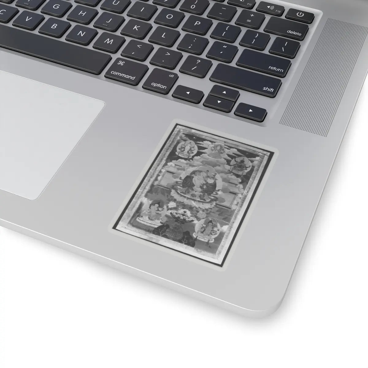 unknown - Manjushri - 17th–18th century - STICKER Vinyl Kiss-Cut Decal