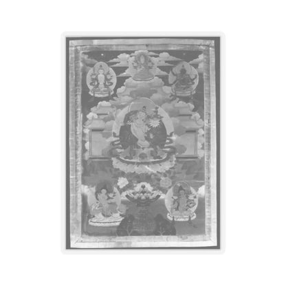 unknown - Manjushri - 17th–18th century - STICKER Vinyl Kiss-Cut Decal