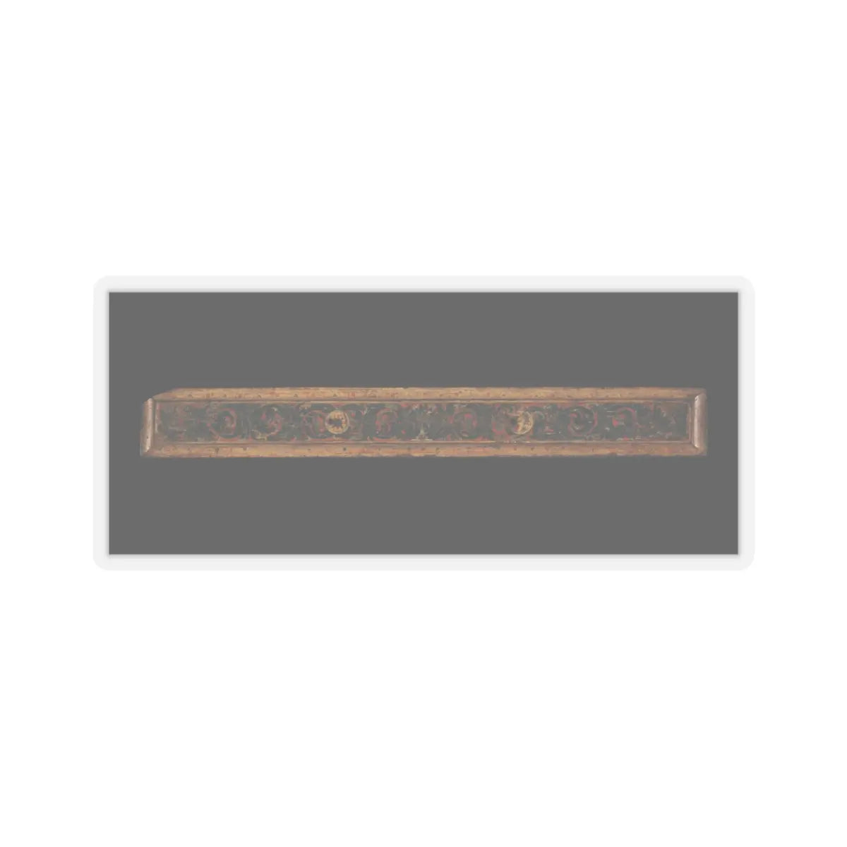 unknown - Manuscript Cover with Avalokiteshvara (The Bodhisattva of Infinite Compassion) - 12th century v2 - STICKER Vinyl Kiss-Cut Decal