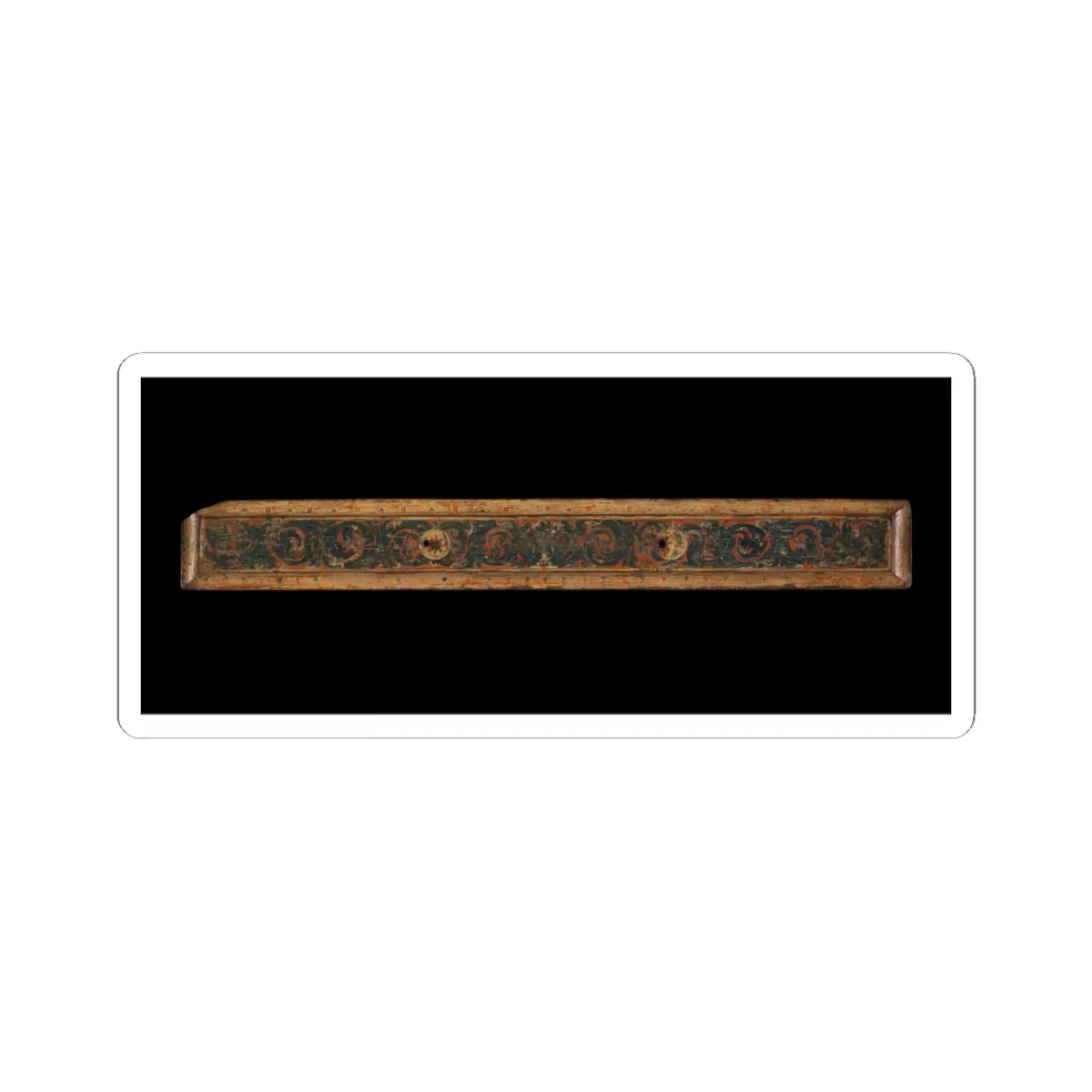 unknown - Manuscript Cover with Avalokiteshvara (The Bodhisattva of Infinite Compassion) - 12th century v2 - STICKER Vinyl Kiss-Cut Decal