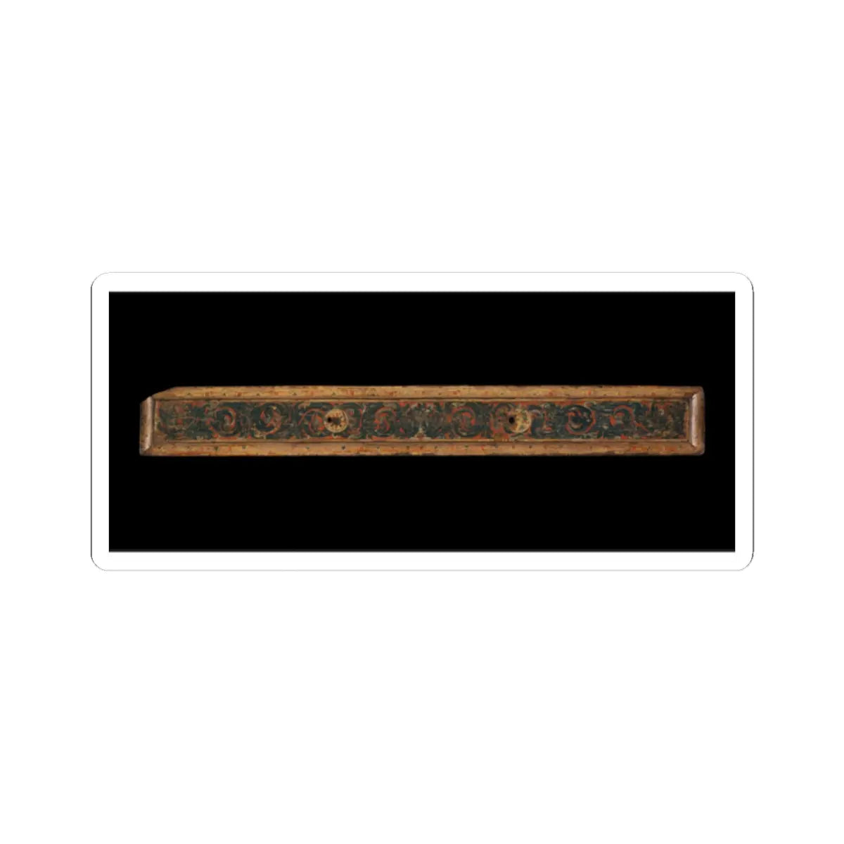 unknown - Manuscript Cover with Avalokiteshvara (The Bodhisattva of Infinite Compassion) - 12th century v2 - STICKER Vinyl Kiss-Cut Decal