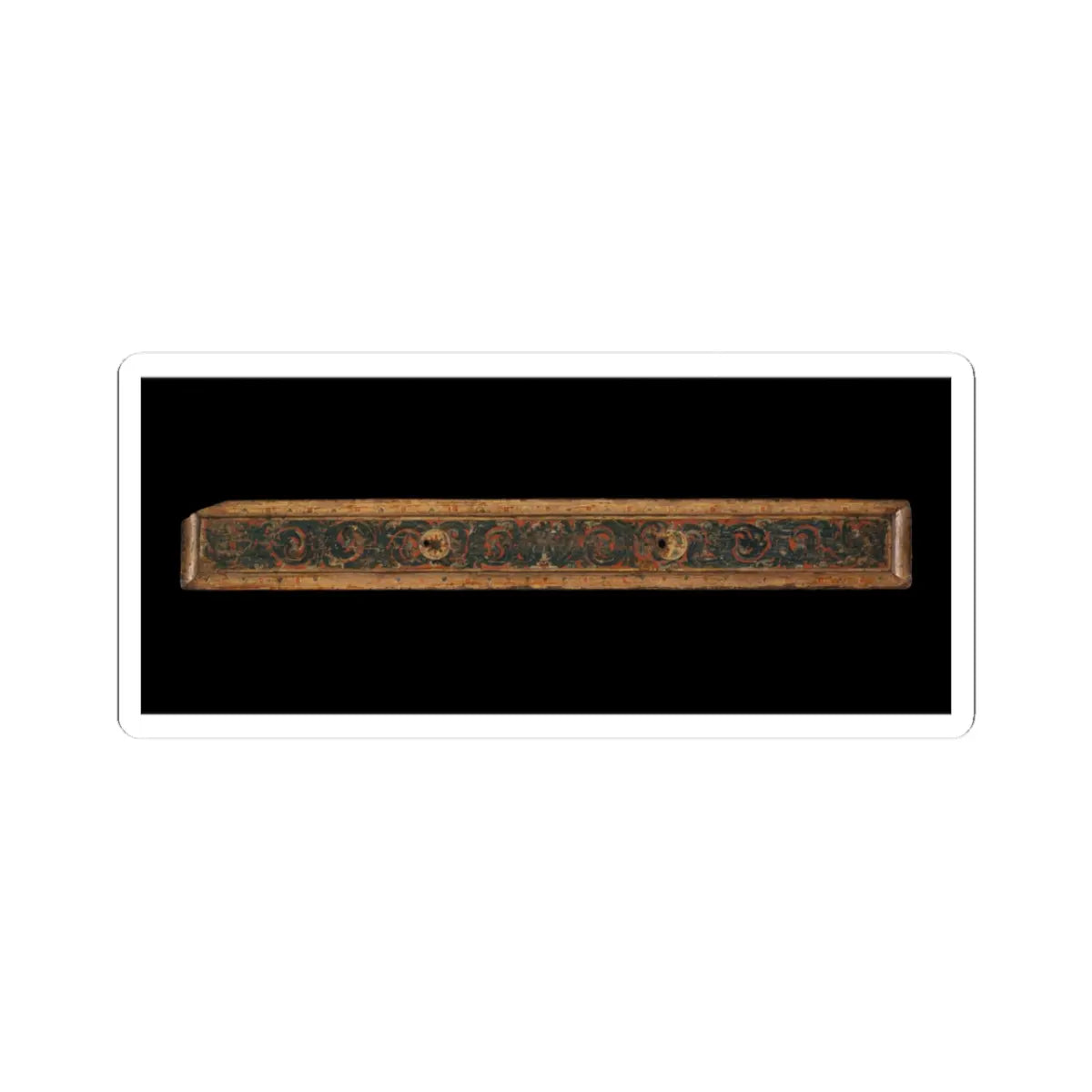 unknown - Manuscript Cover with Avalokiteshvara (The Bodhisattva of Infinite Compassion) - 12th century v2 - STICKER Vinyl Kiss-Cut Decal