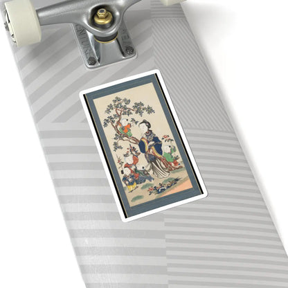 SKU:TSS-STICK-NKNMY-6X6-14KP5 Sizes:6" × 6" Types:White