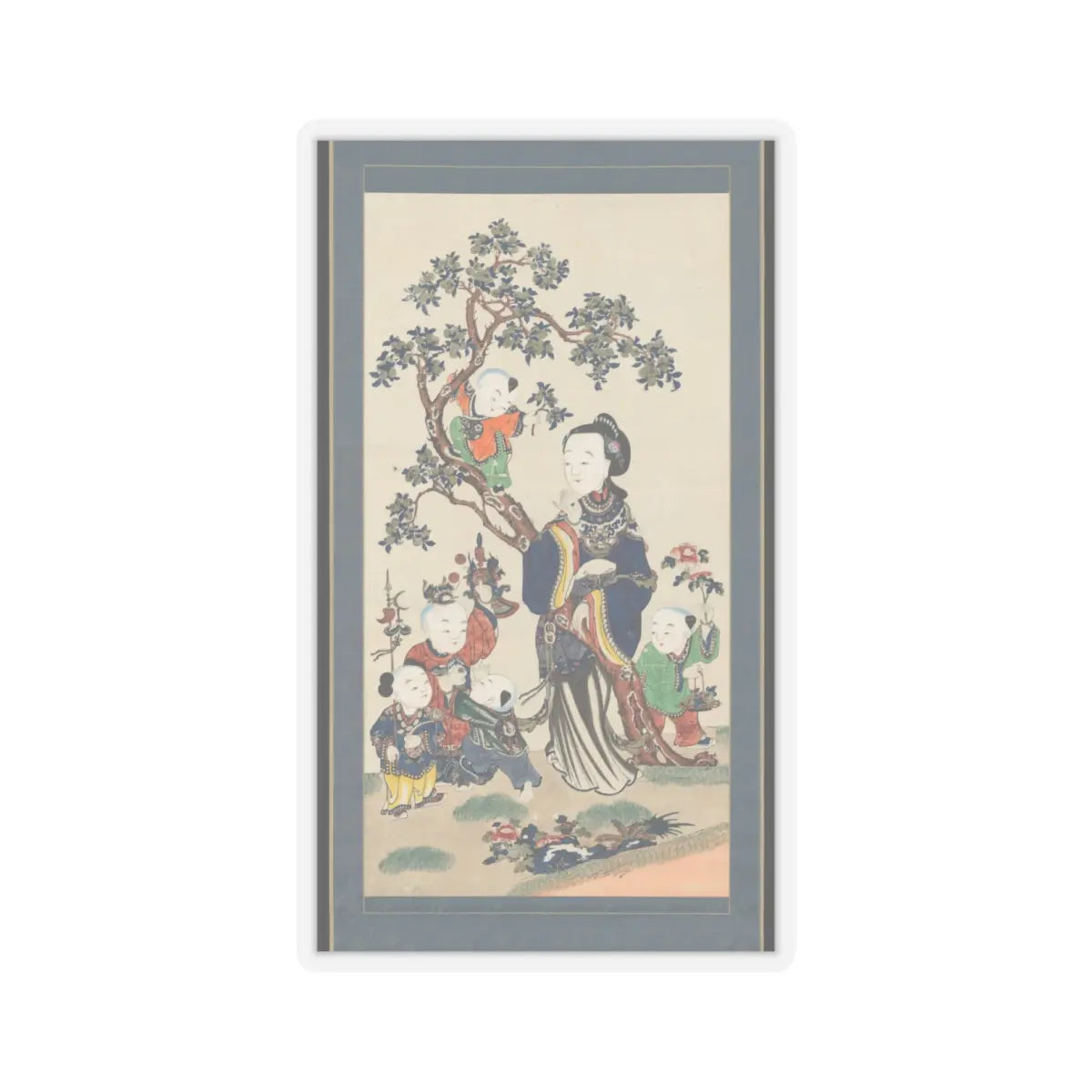 SKU:TSS-STICK-NKNMY-6X6 Sizes:6" × 6" Types:Transparent