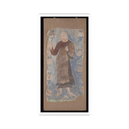unknown - Monk Holding a Lotus - ca. 6th–7th century - STICKER Vinyl Kiss-Cut Decal