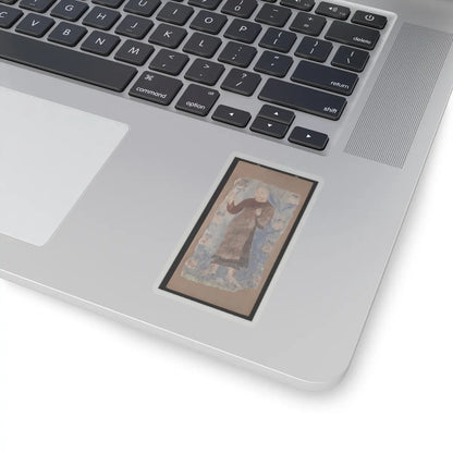 unknown - Monk Holding a Lotus - ca. 6th–7th century - STICKER Vinyl Kiss-Cut Decal