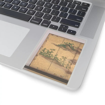 unknown - Mountains and Rivers in Autumn - first half of the 17th century v8 - STICKER Vinyl Kiss-Cut Decal