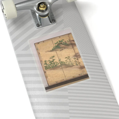 unknown - Mountains and Rivers in Autumn - first half of the 17th century v8 - STICKER Vinyl Kiss-Cut Decal