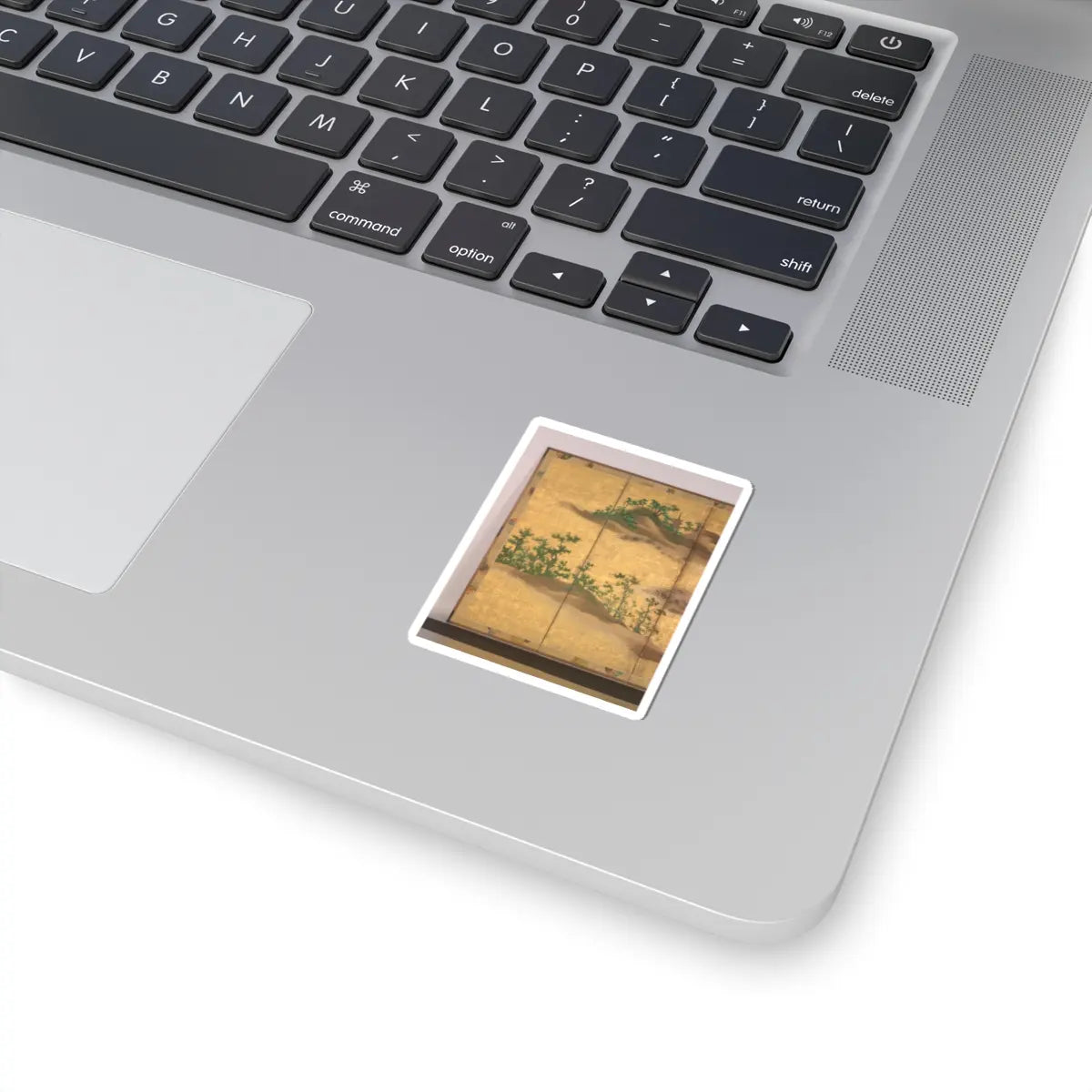 unknown - Mountains and Rivers in Autumn - first half of the 17th century v8 - STICKER Vinyl Kiss-Cut Decal