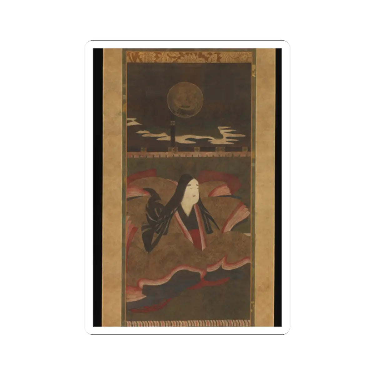 unknown - Niu Myōjin - early 14th century v1 - STICKER Vinyl Kiss-Cut Decal