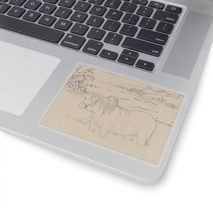 unknown - One Hundred Horses - datable to 1723–25 v16 - STICKER Vinyl Kiss-Cut Decal