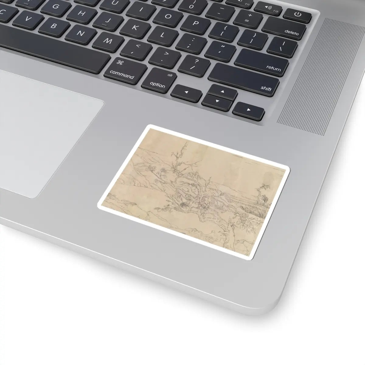 unknown - One Hundred Horses - datable to 1723–25 v18 - STICKER Vinyl Kiss-Cut Decal