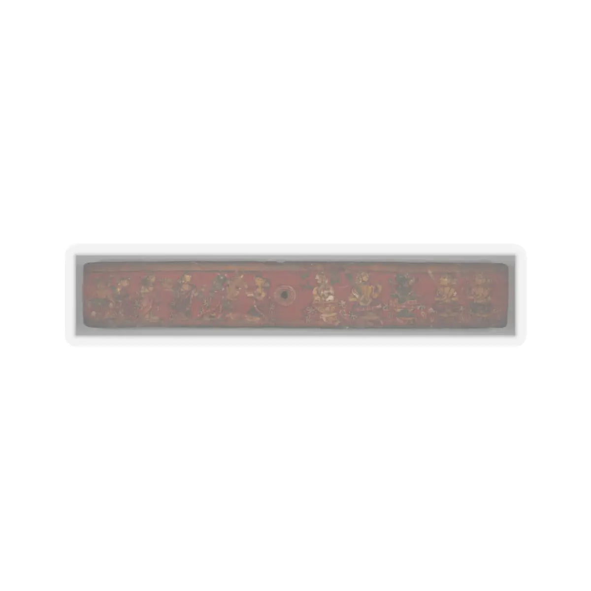 unknown - One of a Pair of Jain Manuscript Covers (Patli) - early 12th century - STICKER Vinyl Kiss-Cut Decal
