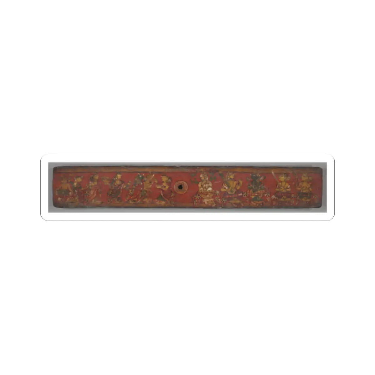 unknown - One of a Pair of Jain Manuscript Covers (Patli) - early 12th century - STICKER Vinyl Kiss-Cut Decal