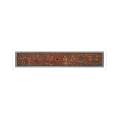 unknown - One of a Pair of Jain Manuscript Covers (Patli) - early 12th century - STICKER Vinyl Kiss-Cut Decal