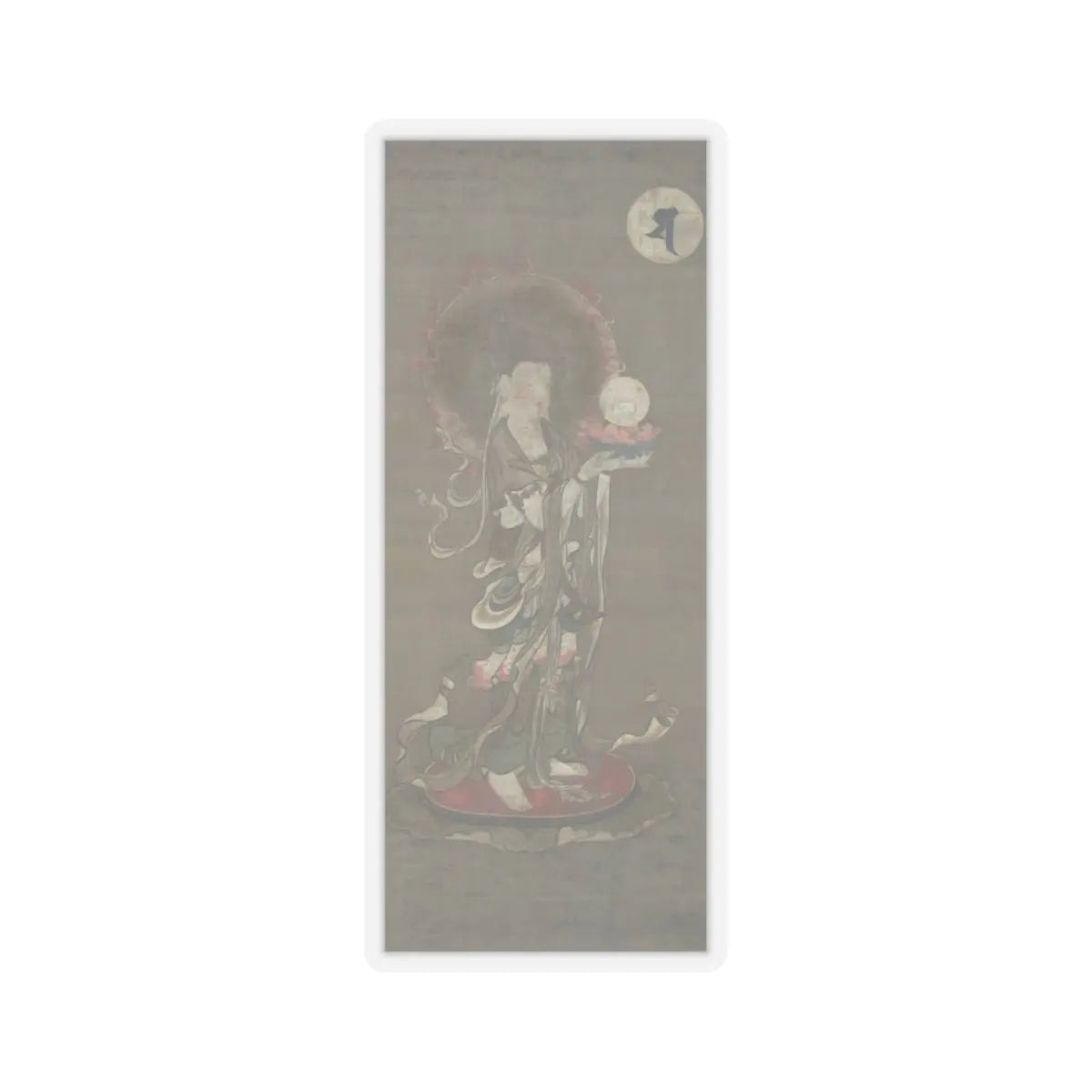 unknown - One of the Twelve Celestial Guardians - second half 14th century - STICKER Vinyl Kiss-Cut Decal