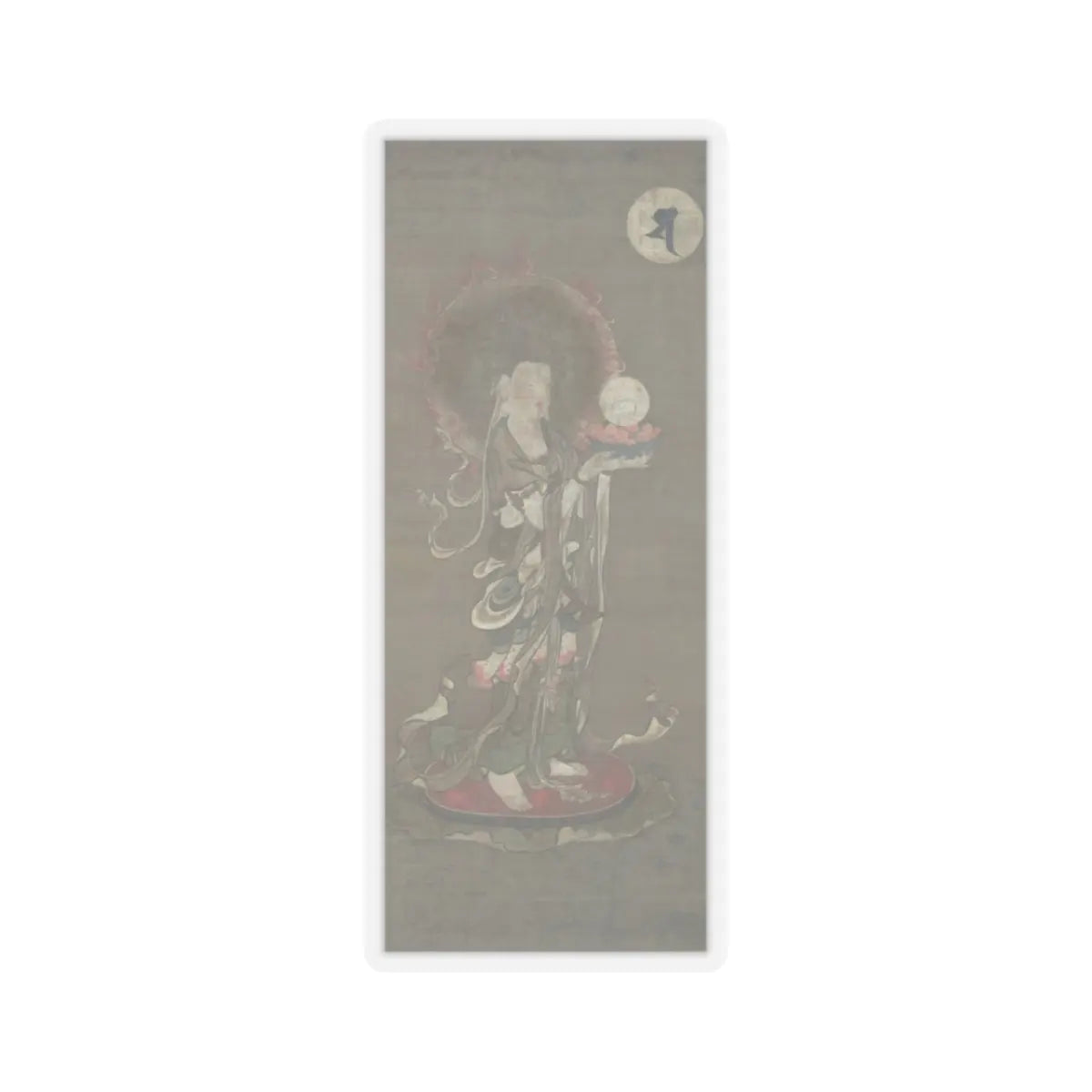 unknown - One of the Twelve Celestial Guardians - second half 14th century - STICKER Vinyl Kiss-Cut Decal