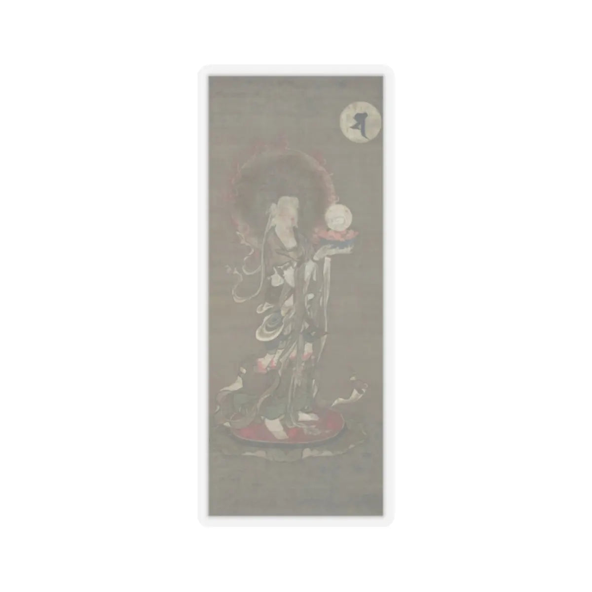 unknown - One of the Twelve Celestial Guardians - second half 14th century - STICKER Vinyl Kiss-Cut Decal