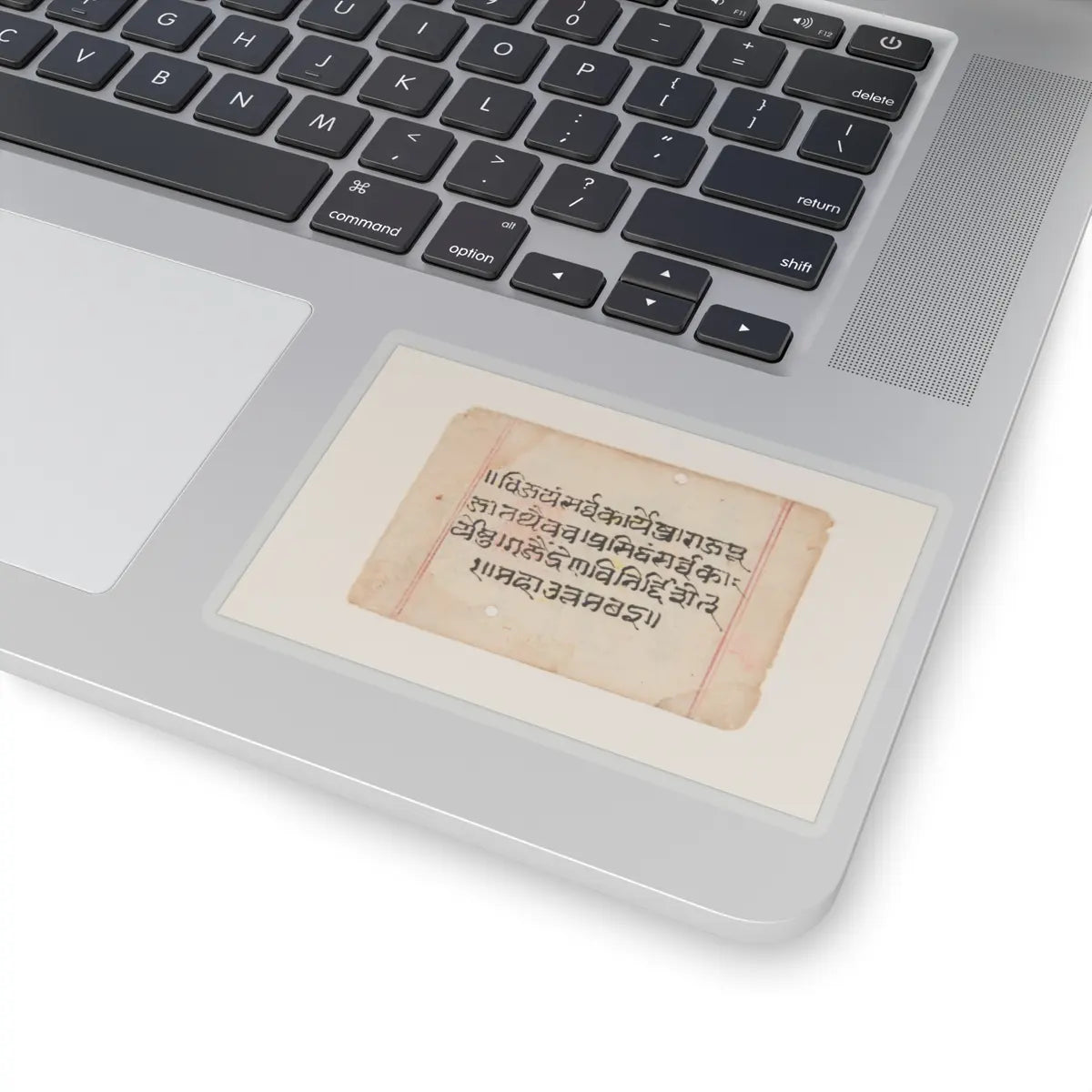 unknown - Page from a Book of Omens - ca. 1800 v2 - STICKER Vinyl Kiss-Cut Decal