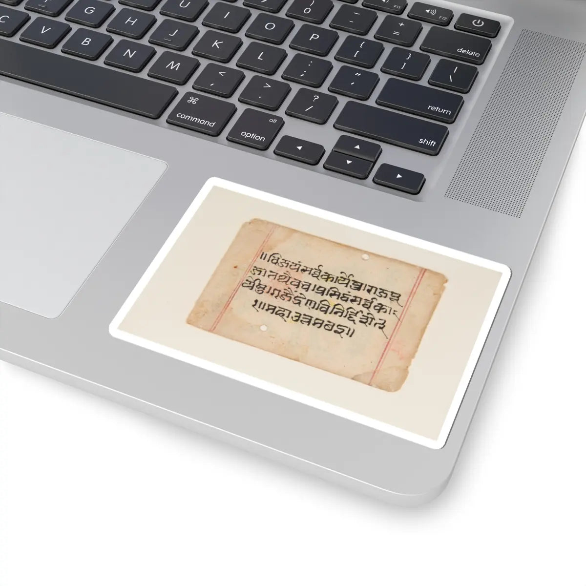 unknown - Page from a Book of Omens - ca. 1800 v2 - STICKER Vinyl Kiss-Cut Decal