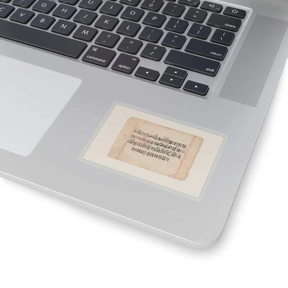 unknown - Page from a Book of Omens - ca. 1800 v2 - STICKER Vinyl Kiss-Cut Decal