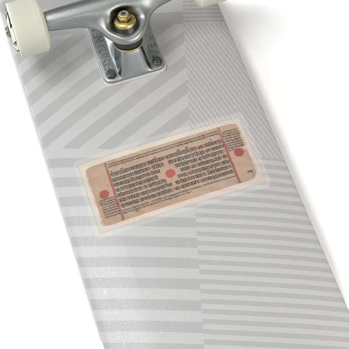 unknown - Page from a Dispersed Kalpa Sutra (Jain Book of Rituals) - 15th century v1 - STICKER Vinyl Kiss-Cut Decal