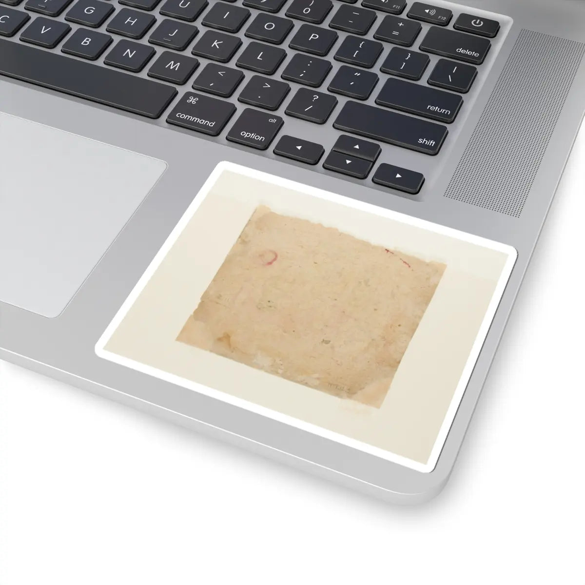 unknown - Page from a Dispersed Ramayana- (Story of Rama) - ca. mid-18th century v2 - STICKER Vinyl Kiss-Cut Decal