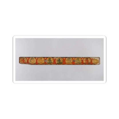 unknown - Pair of Manuscript Covers with Buddhist Deities - late 11th century v2 - STICKER Vinyl Kiss-Cut Decal