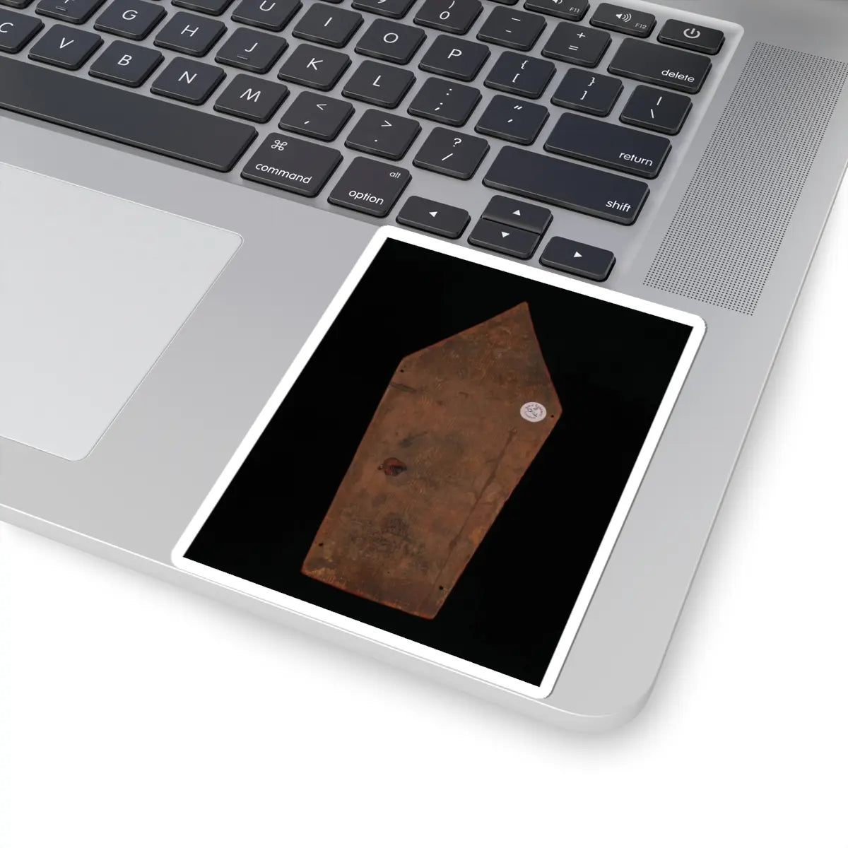 unknown - Panel from a Buddhist Ritual Crown Depicting Vairocana - late 13th–early 14th century v2 - STICKER Vinyl Kiss-Cut Decal