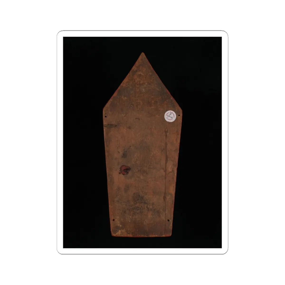 unknown - Panel from a Buddhist Ritual Crown Depicting Vairocana - late 13th–early 14th century v2 - STICKER Vinyl Kiss-Cut Decal