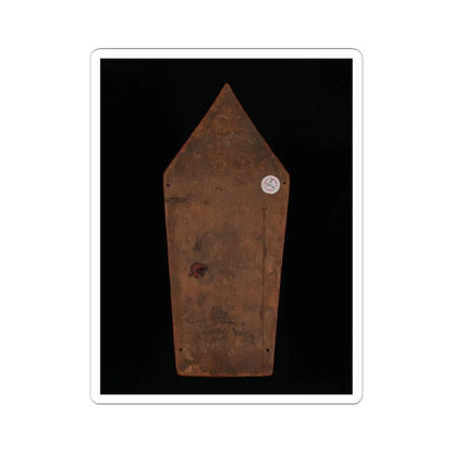 unknown - Panel from a Buddhist Ritual Crown Depicting Vairocana - late 13th–early 14th century v2 - STICKER Vinyl Kiss-Cut Decal
