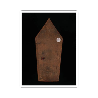 unknown - Panel from a Buddhist Ritual Crown Depicting Vairocana - late 13th–early 14th century v2 - STICKER Vinyl Kiss-Cut Decal