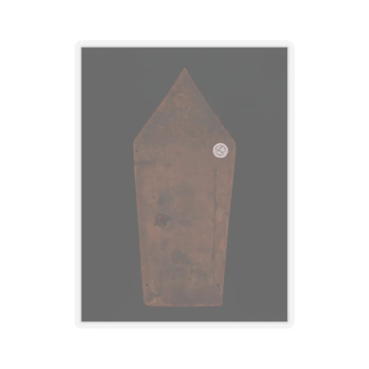 unknown - Panel from a Buddhist Ritual Crown Depicting Vairocana - late 13th–early 14th century v2 - STICKER Vinyl Kiss-Cut Decal