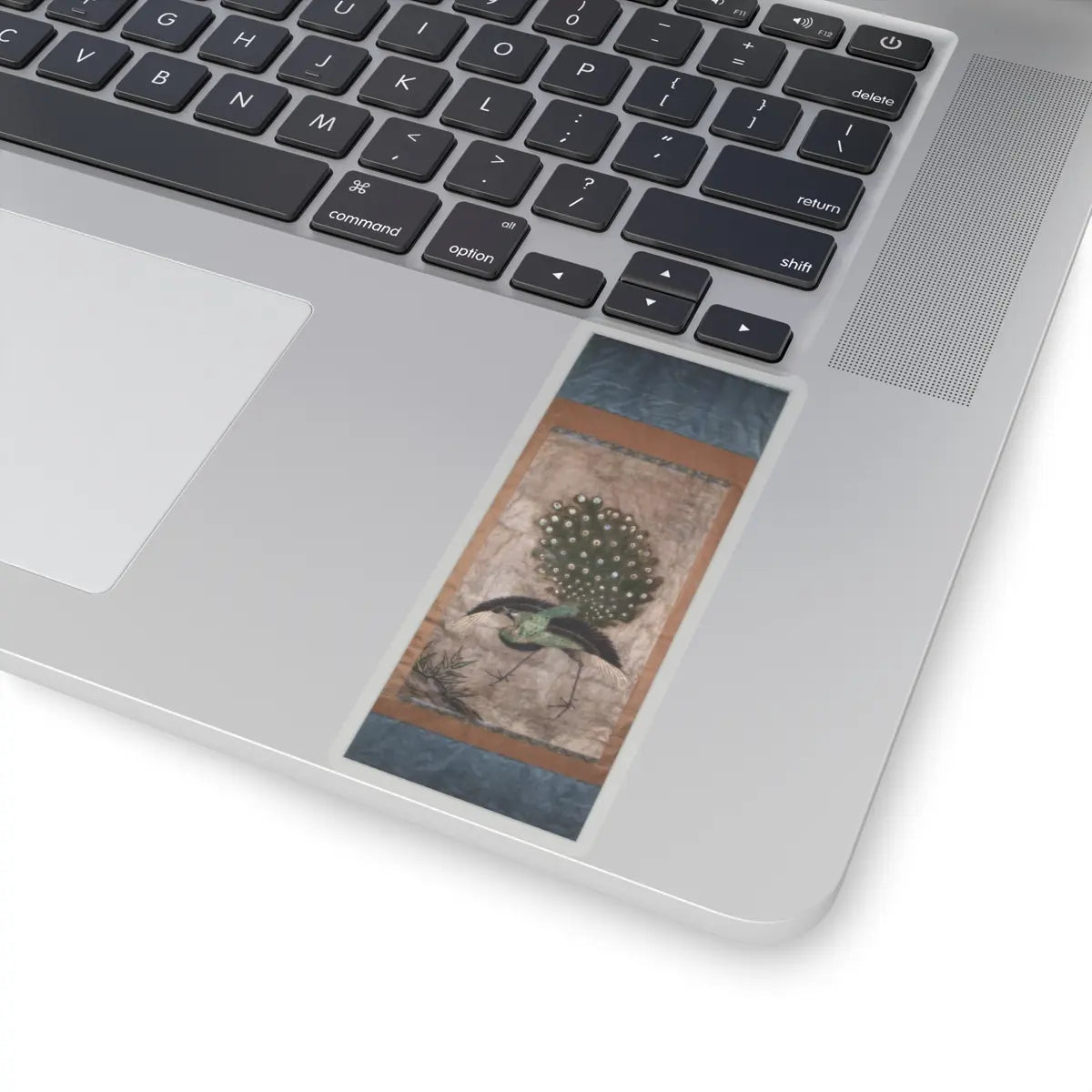 unknown - Peacock - 17th century - STICKER Vinyl Kiss-Cut Decal