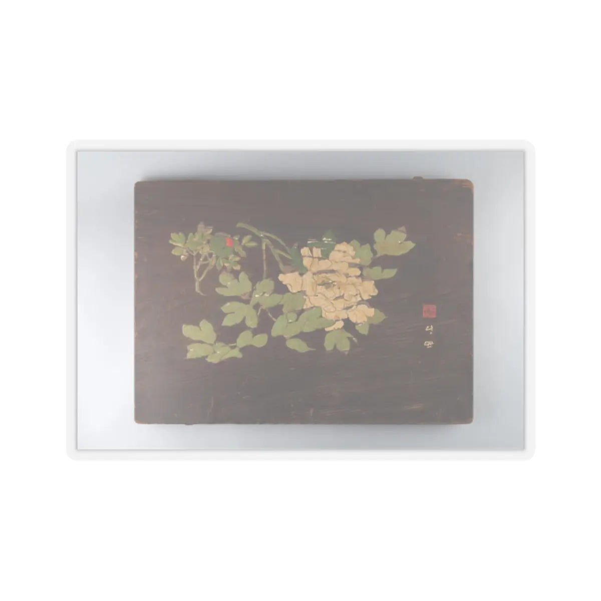 unknown - Peonies - 19th century v1 - STICKER Vinyl Kiss-Cut Decal