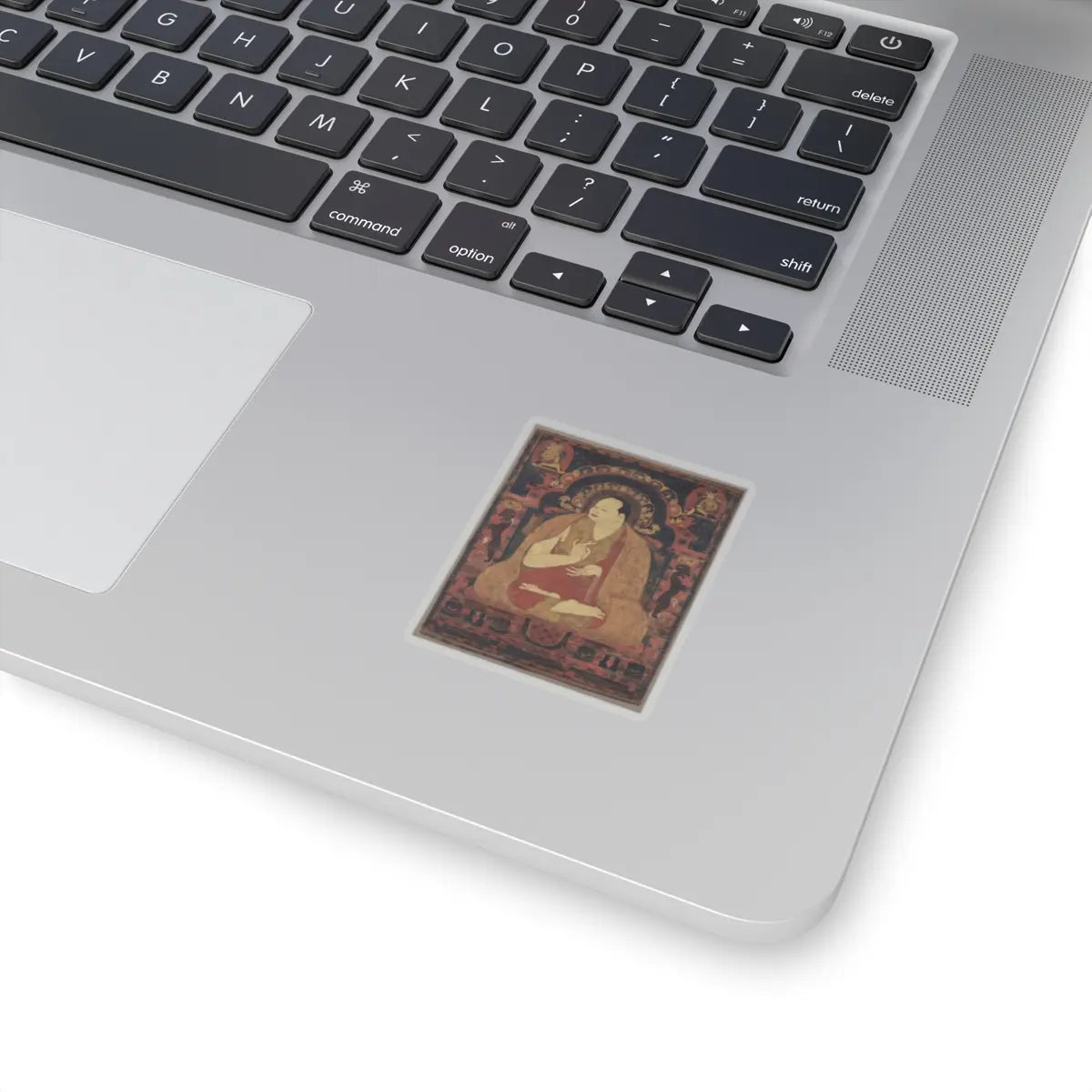 unknown - Portrait of a monk, possibly Chen Nga Tshultrim Bar, extending a blessing - late 11th–early 12th century - STICKER Vinyl Kiss-Cut Decal