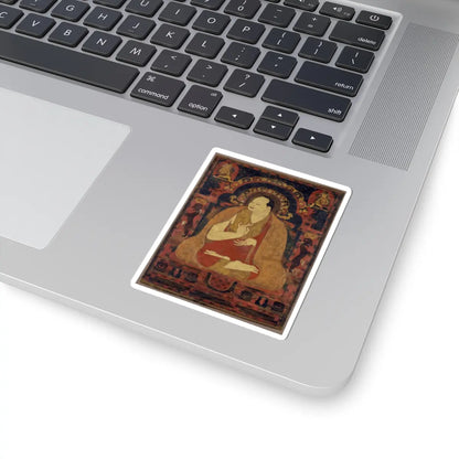 unknown - Portrait of a monk, possibly Chen Nga Tshultrim Bar, extending a blessing - late 11th–early 12th century - STICKER Vinyl Kiss-Cut Decal