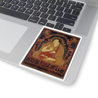 unknown - Portrait of a monk, possibly Chen Nga Tshultrim Bar, extending a blessing - late 11th–early 12th century - STICKER Vinyl Kiss-Cut Decal