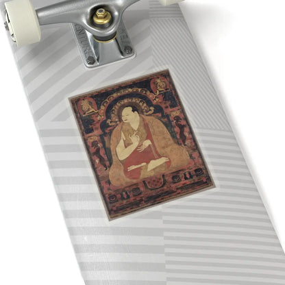 unknown - Portrait of a monk, possibly Chen Nga Tshultrim Bar, extending a blessing - late 11th–early 12th century - STICKER Vinyl Kiss-Cut Decal