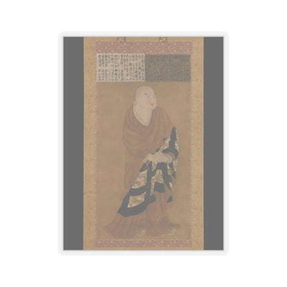 unknown - Portrait of Jion Daishi (Guiji) - 14th century v1 - STICKER Vinyl Kiss-Cut Decal