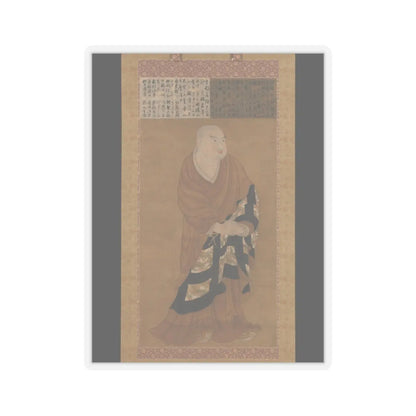 unknown - Portrait of Jion Daishi (Guiji) - 14th century v1 - STICKER Vinyl Kiss-Cut Decal