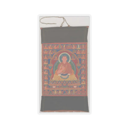 unknown - Portrait of Munchen Sangye Rinchen, the Eighth Abbot of Ngor Monastery - late 16th century v1 - STICKER Vinyl Kiss-Cut Decal