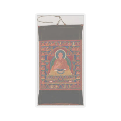 unknown - Portrait of Munchen Sangye Rinchen, the Eighth Abbot of Ngor Monastery - late 16th century v1 - STICKER Vinyl Kiss-Cut Decal