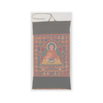 unknown - Portrait of Munchen Sangye Rinchen, the Eighth Abbot of Ngor Monastery - late 16th century v1 - STICKER Vinyl Kiss-Cut Decal