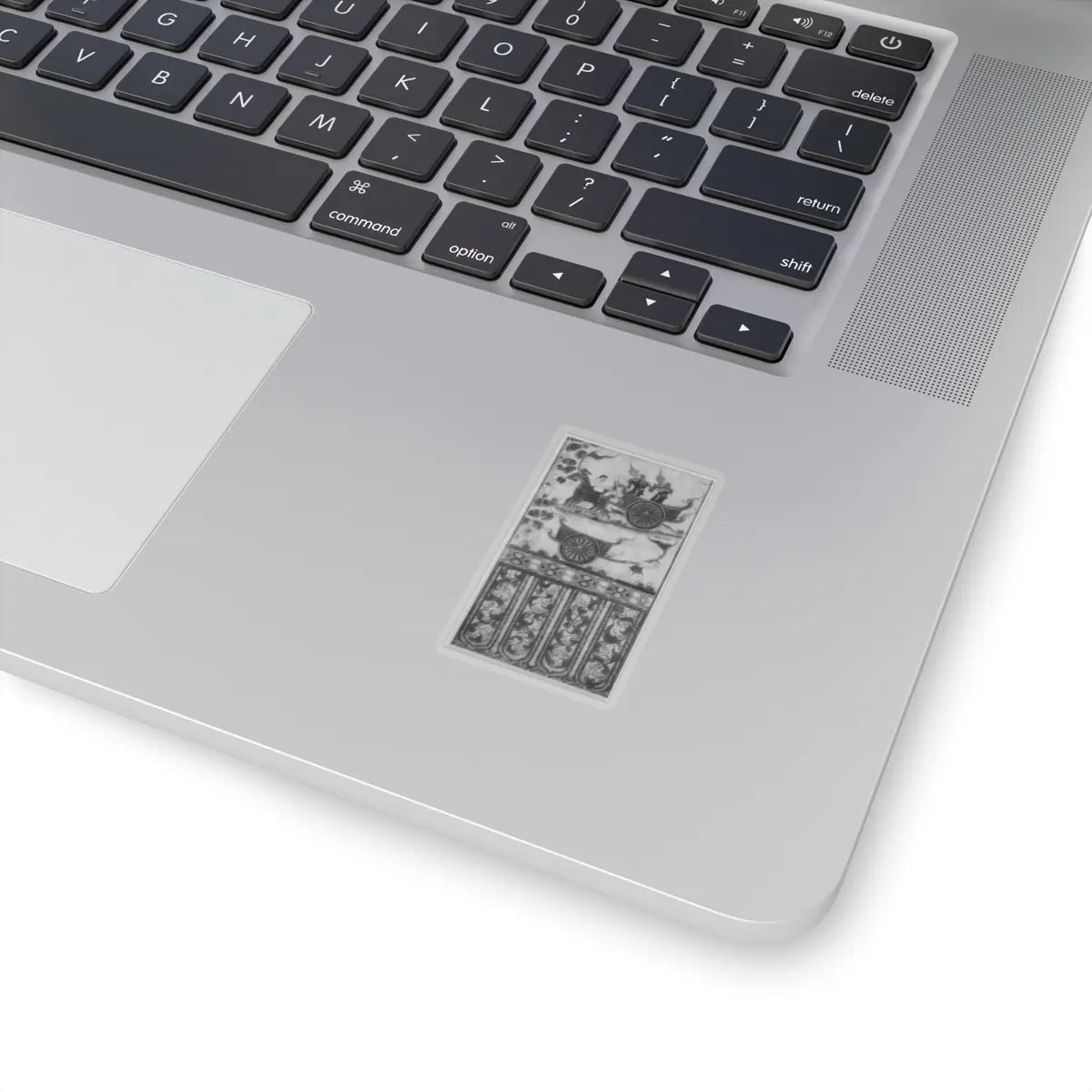 unknown - Prince Vessantara Gives Away His Chariot- Scene from a Vessantara Jataka - late 19th–20th century - STICKER Vinyl Kiss-Cut Decal