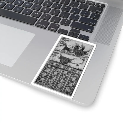unknown - Prince Vessantara Gives Away His Chariot- Scene from a Vessantara Jataka - late 19th–20th century - STICKER Vinyl Kiss-Cut Decal