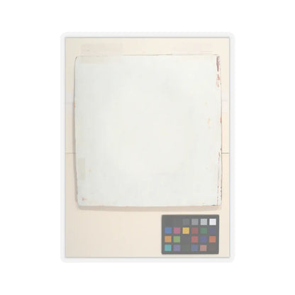 unknown - Ragini, possibly Asavari- Folio from a Ragamala Series - ca. 1700–1710 v2 - STICKER Vinyl Kiss-Cut Decal